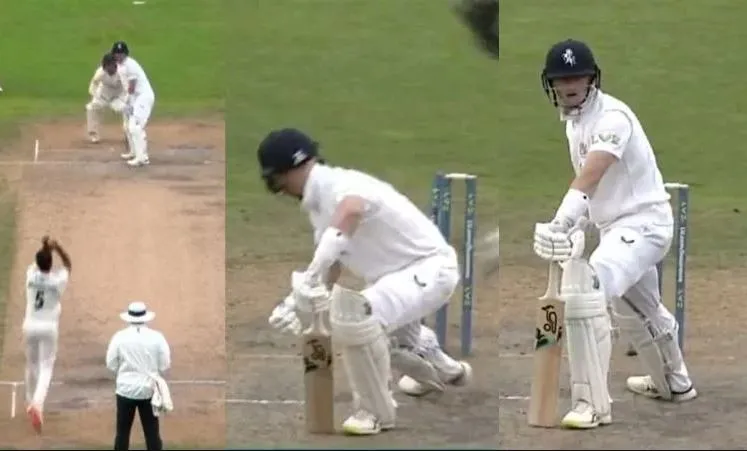  Sundar Bowled jordan cox
