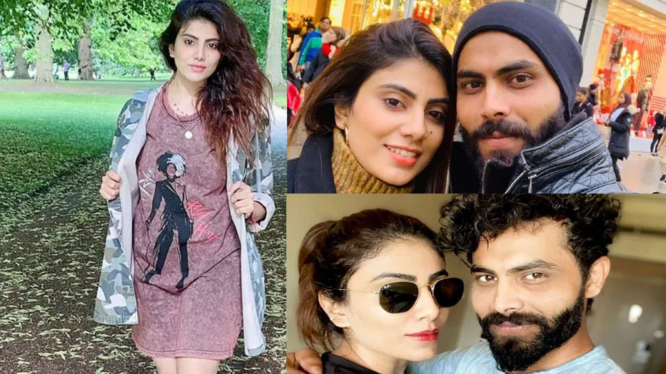 Ravindra Jadeja's wife-reeva solanki