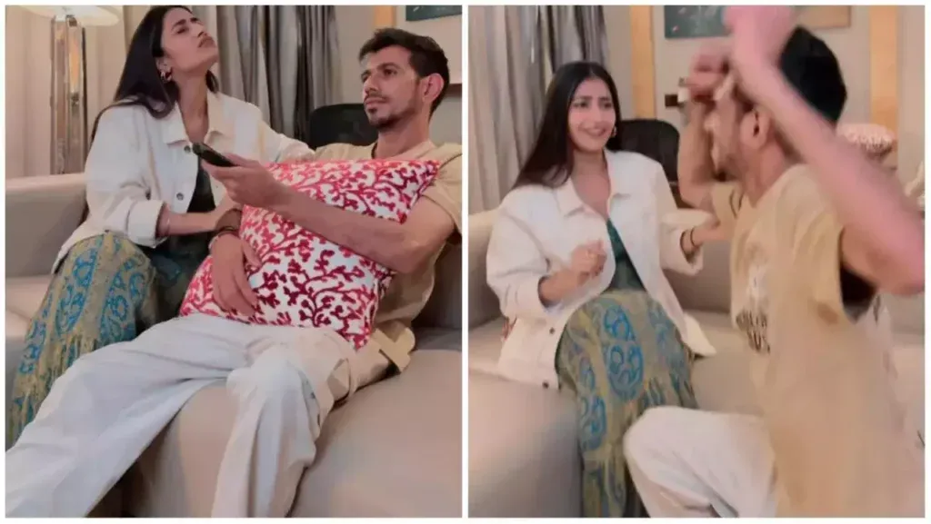 Yuzvendra Chahal-Dhanshree Verma new reel