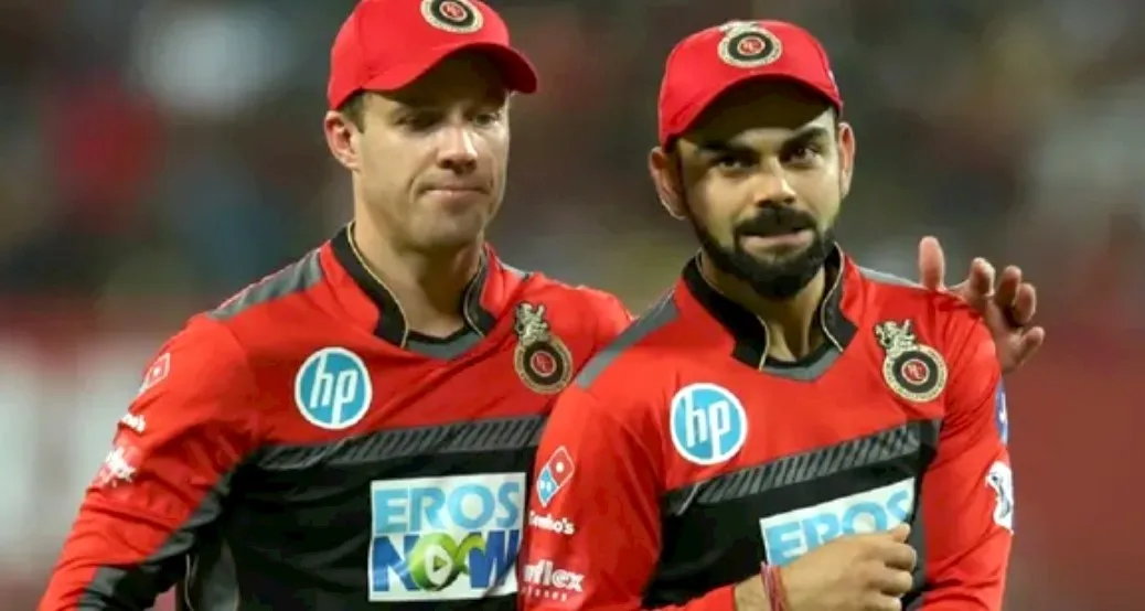 AB De Villiers and Virat Kohli