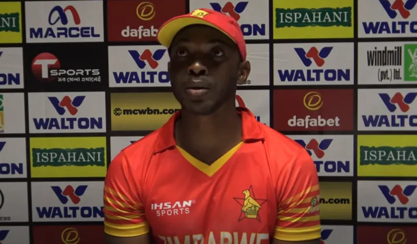 Regis Chakabva Post Match Confrence vs india-1st odi