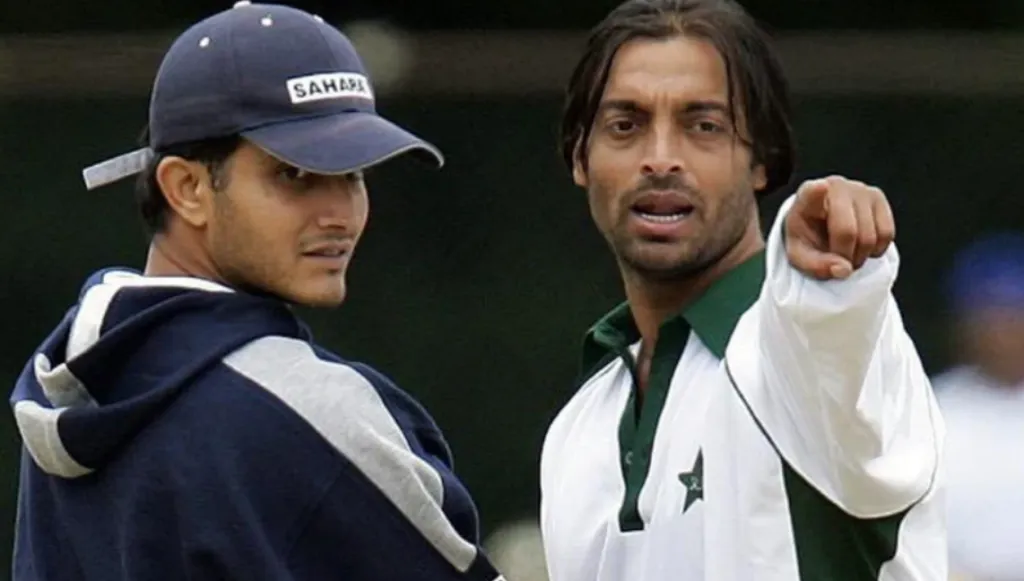 Shoaib Akhtar-Sourav Ganguly
