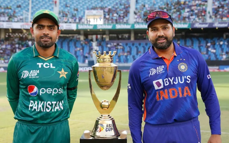 Babar Azam - Rohit Sharma - IND vs PAK Asia Cup 2022
