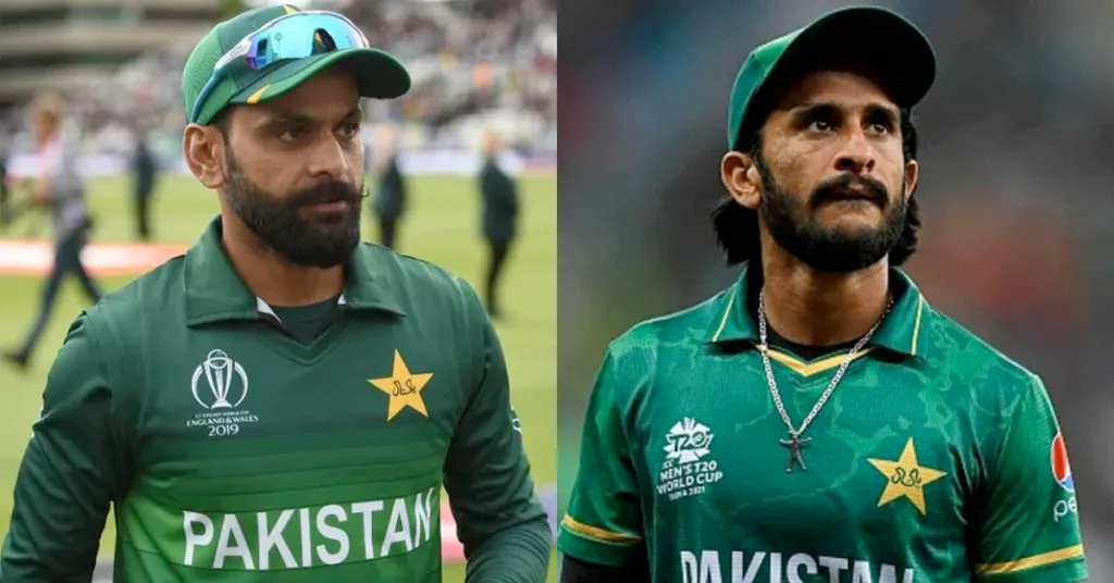 Mohammad Hafeez on Hasan Ali