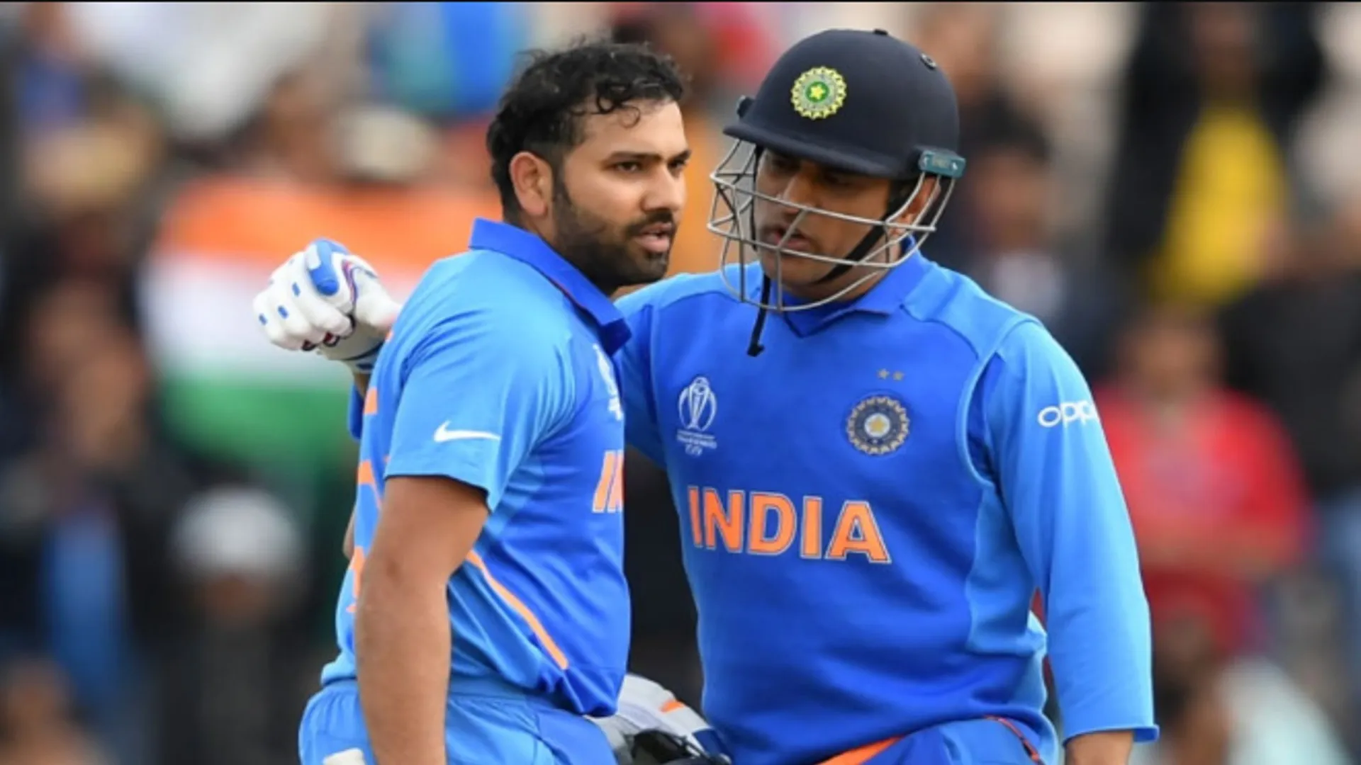 Rohit Sharma and Dhoni