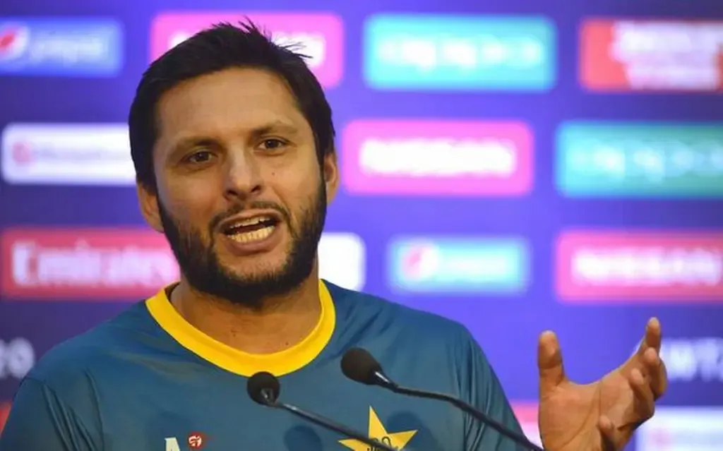 Shahid Afridi on Shaheen Afridi