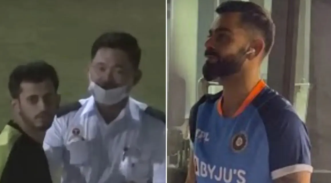 virat kohli meet pakistani fan in UAE
