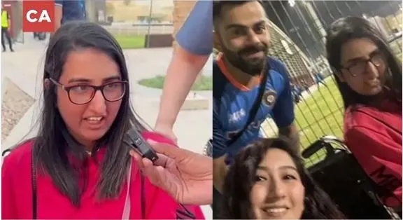 Virat Kohli Handicapped In Dubai meeting the fans
