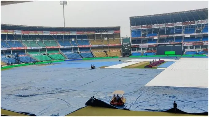 IND vs AUS - Rain Delay