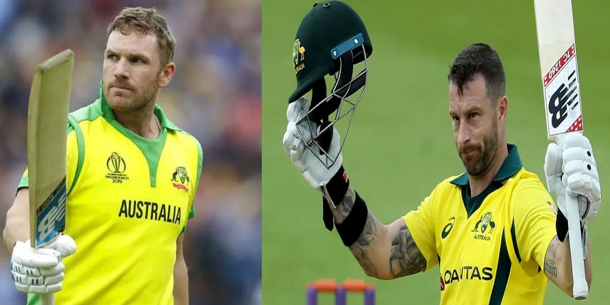 Aaron Finch and Matthew Wade