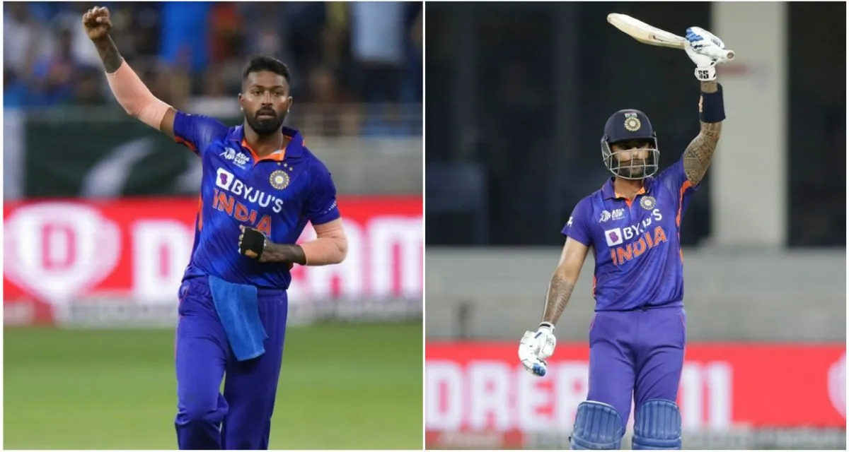 Hardik Pandya- Suryakumar Yadav