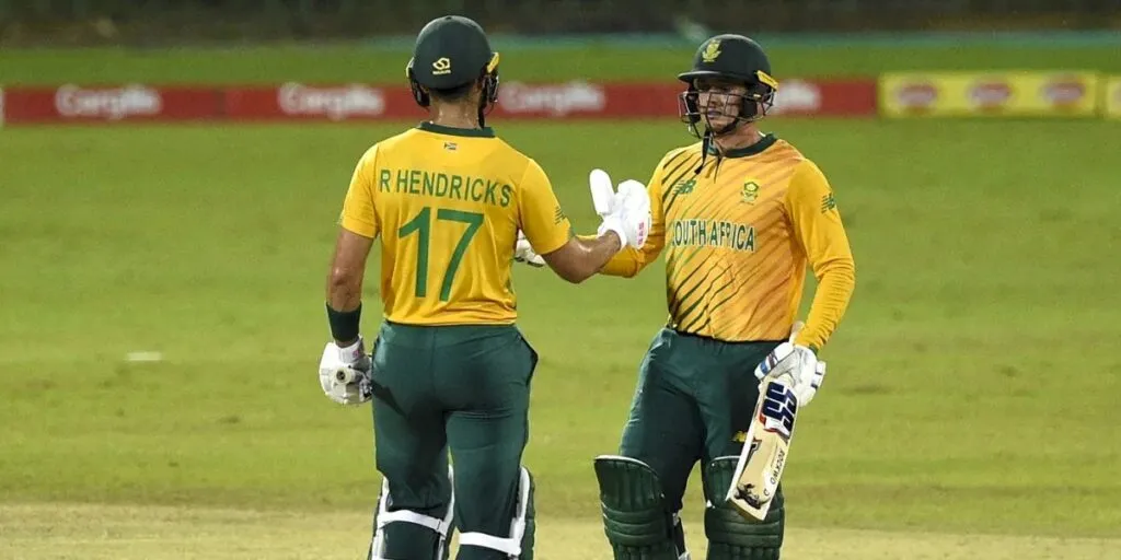 Quinton de Kock and Reeza Hendrick