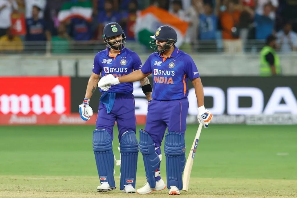 Rohit Sharma and Virat Kohli