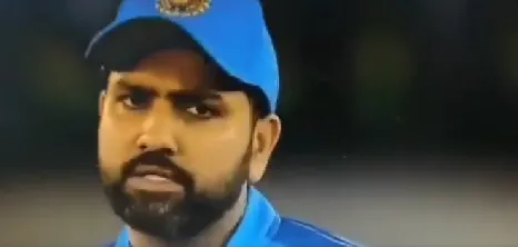 Rohit Sharma Frustated video