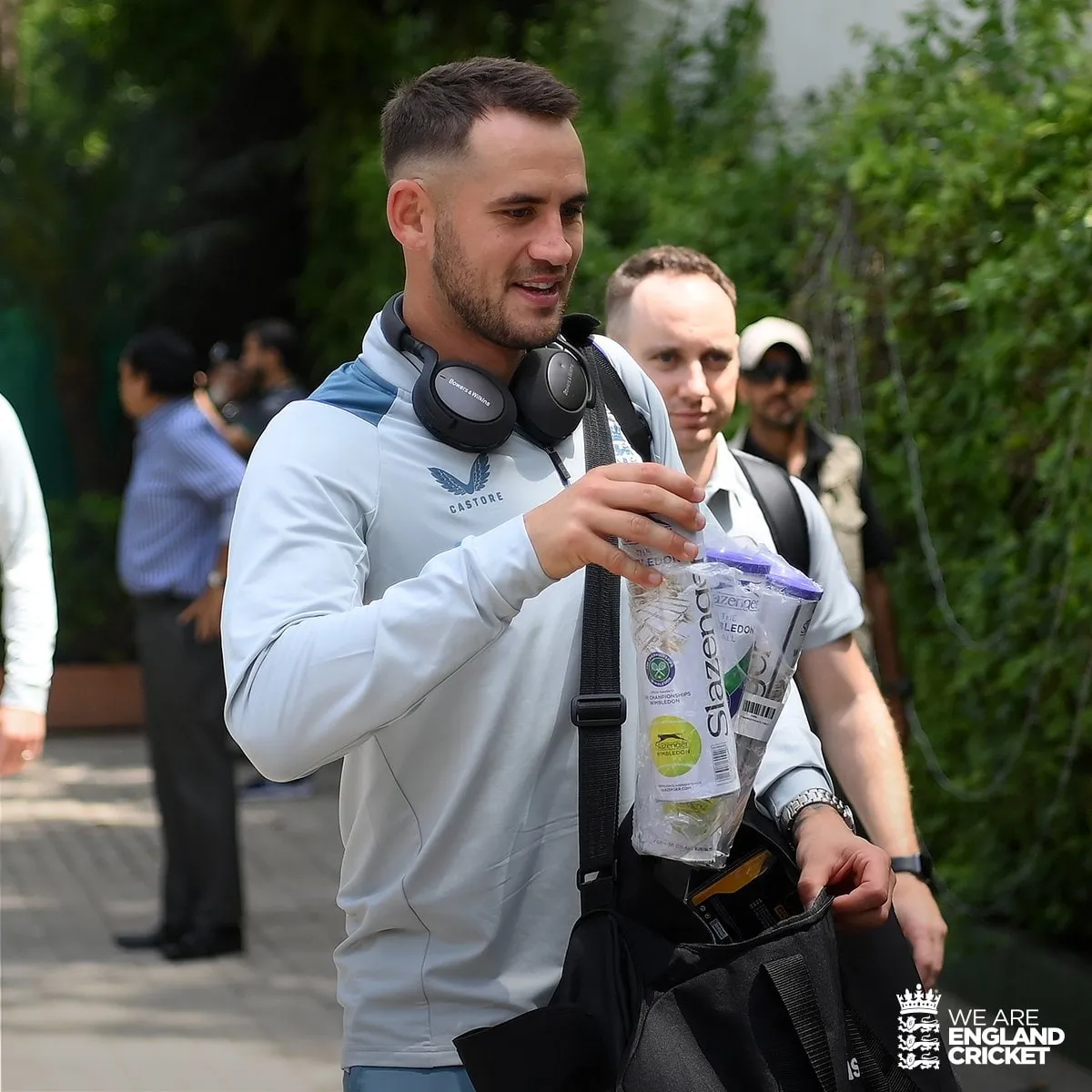 English players reached Pakistani soil after a long time of 17 years