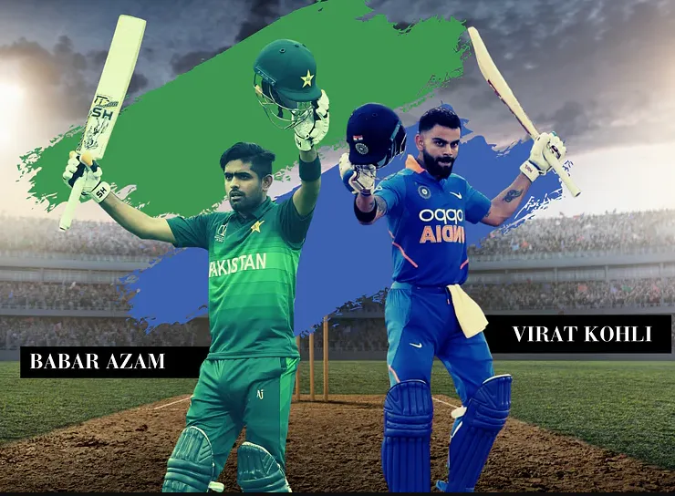 Virat Kohli and Babar Azam
