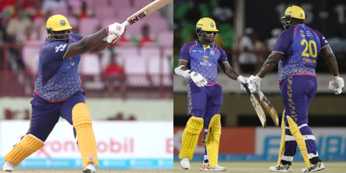 Rahkeem Cornwall scored double century in T20 Cricket