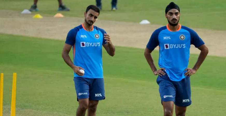 Harshal Patel and Arshdeep Singh