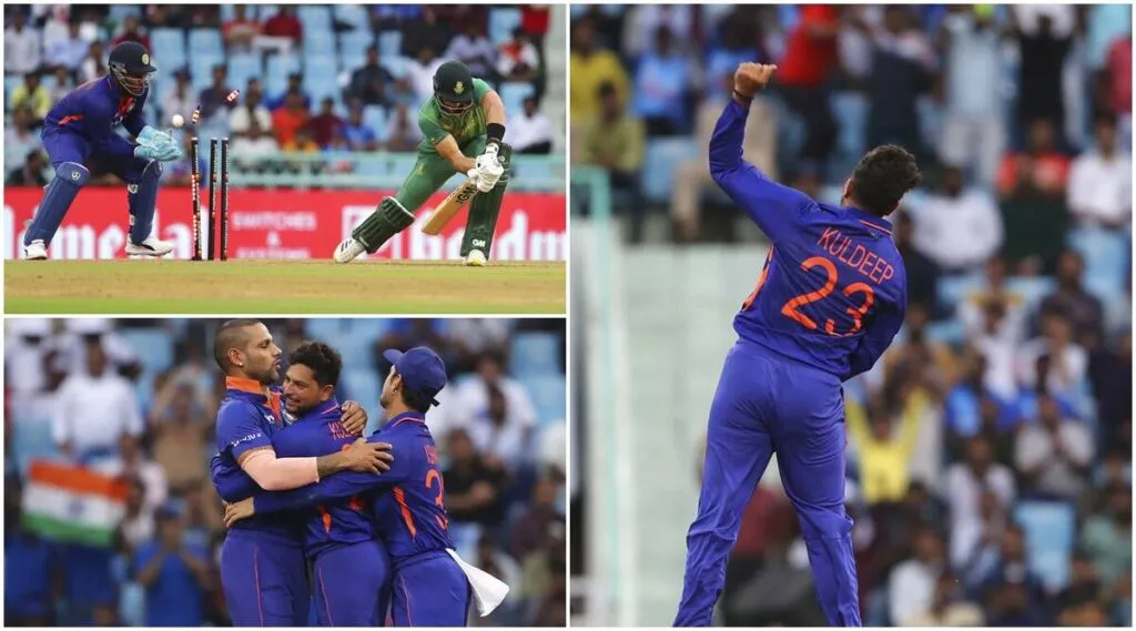 Kuldeep Yadav-bowled-aiden markram
