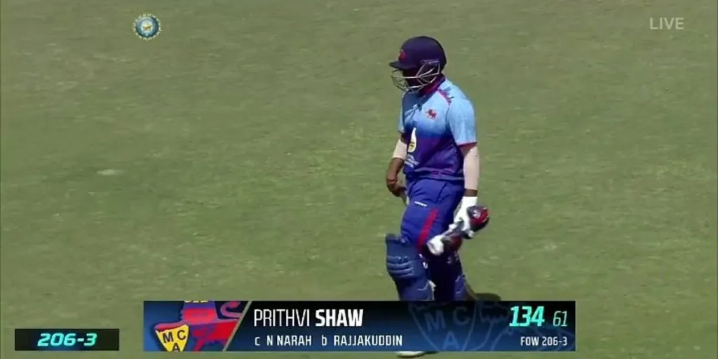 Prithvi Shaw 