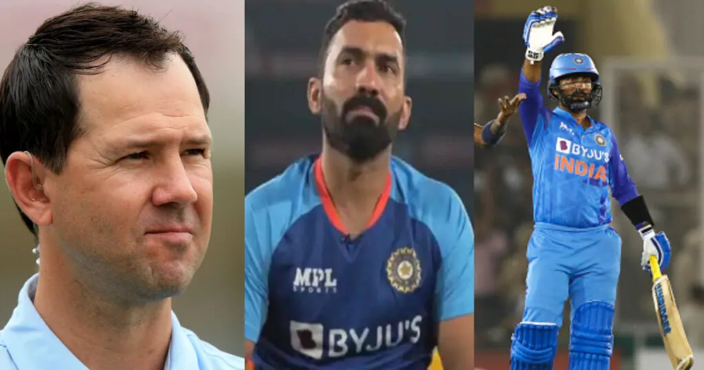 Ricky Ponting Praised Dinesh Karthik