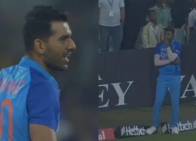 Deepak Chahar abused mohammed Siraj