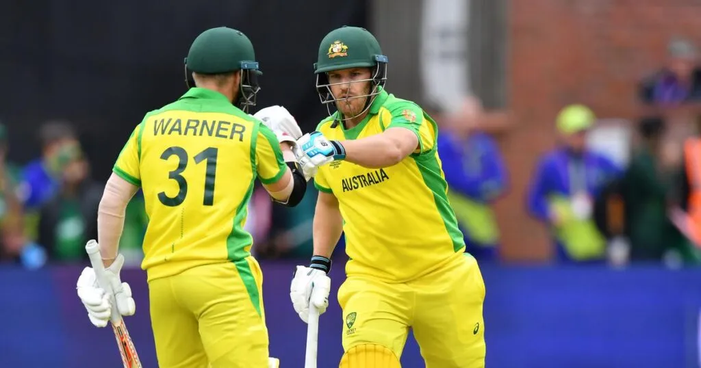 david warner and aaron finch