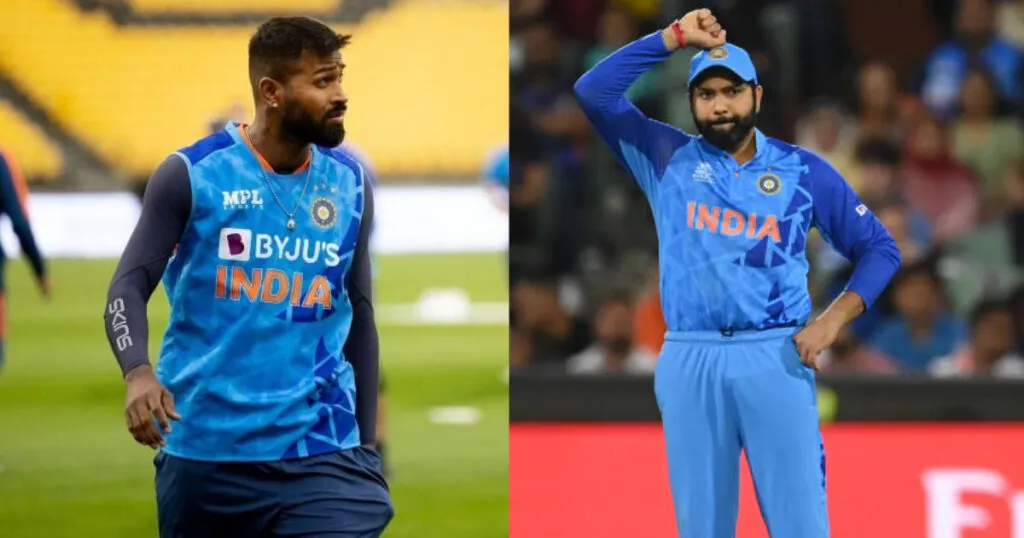 Hardik Pandya-Rohit Sharma