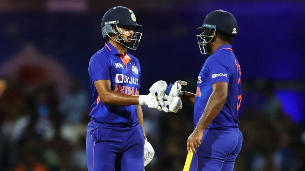 sanju samson and shreyas iyer