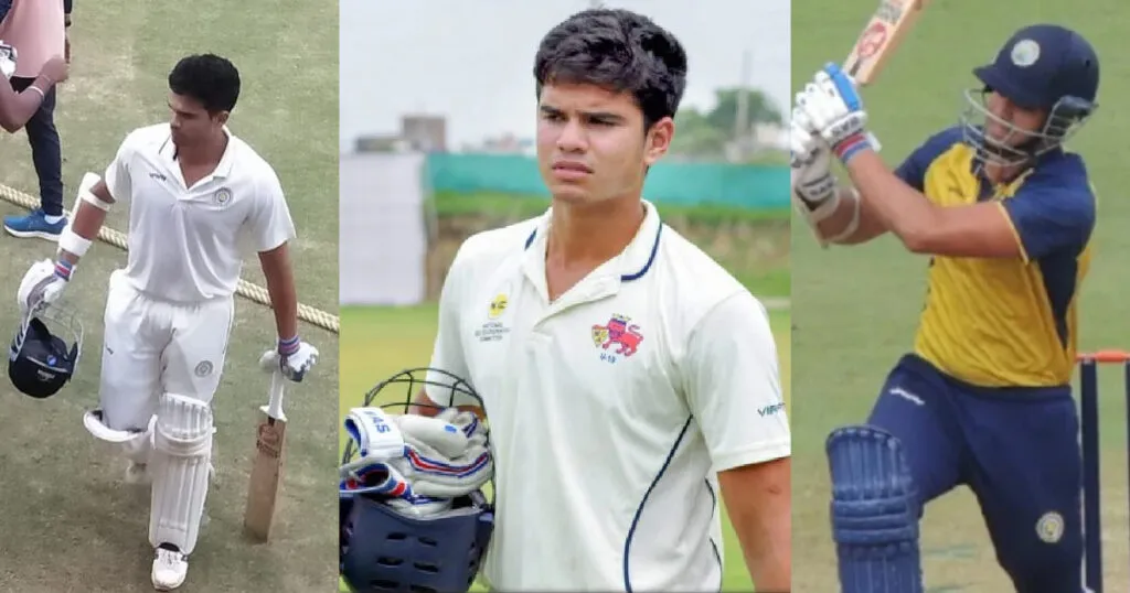 Arjun Tendulkar century in ranji trophy 2022-23