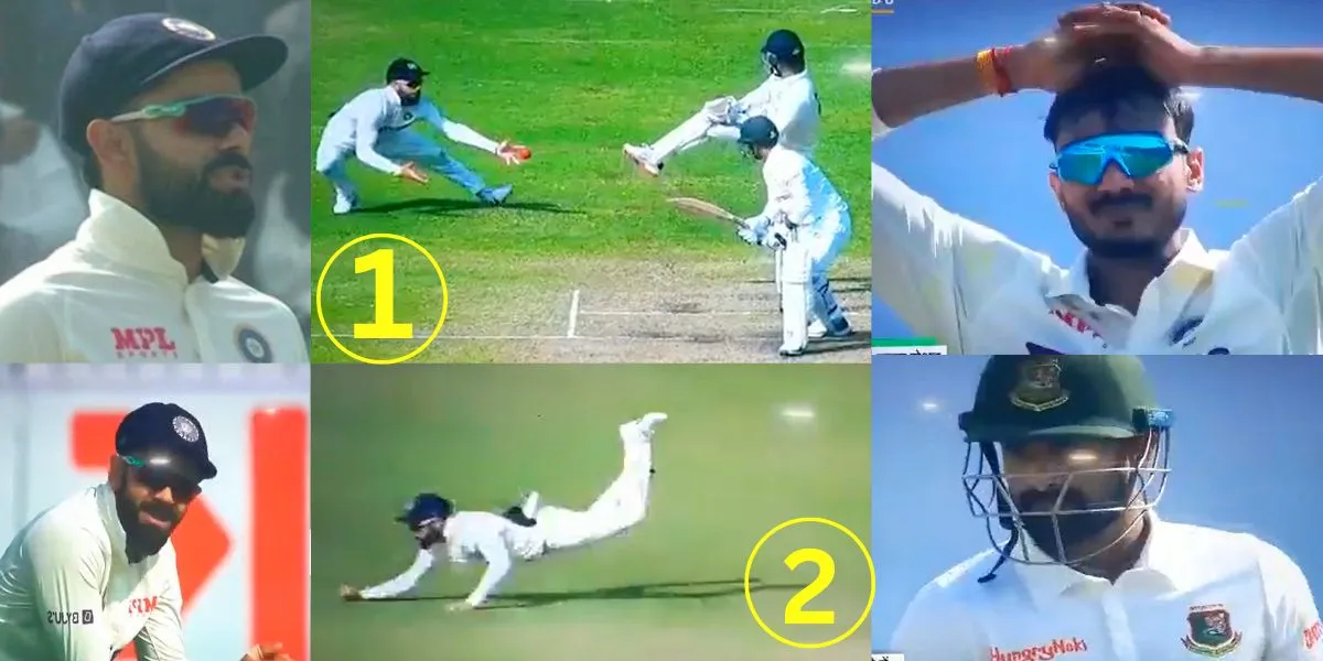 Virat Kohli Drop 2 easy Catch