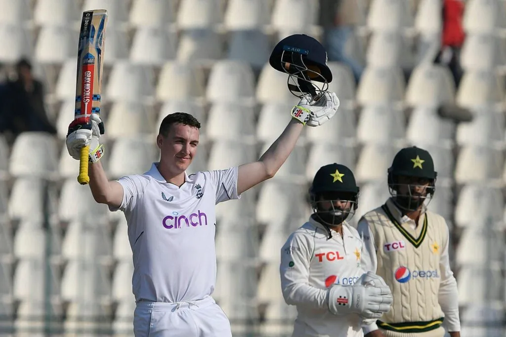 ben stokes on Harry Brook