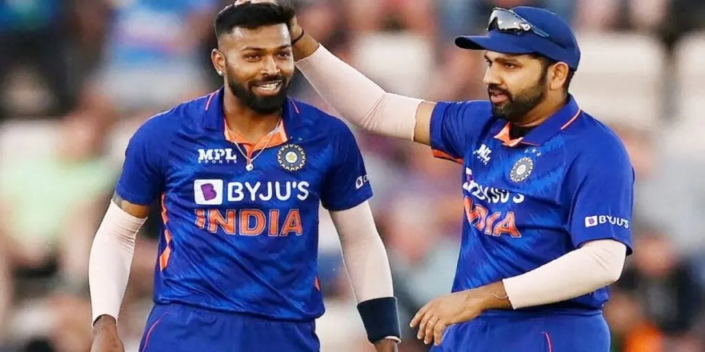 Hardik Pandya and Rohit