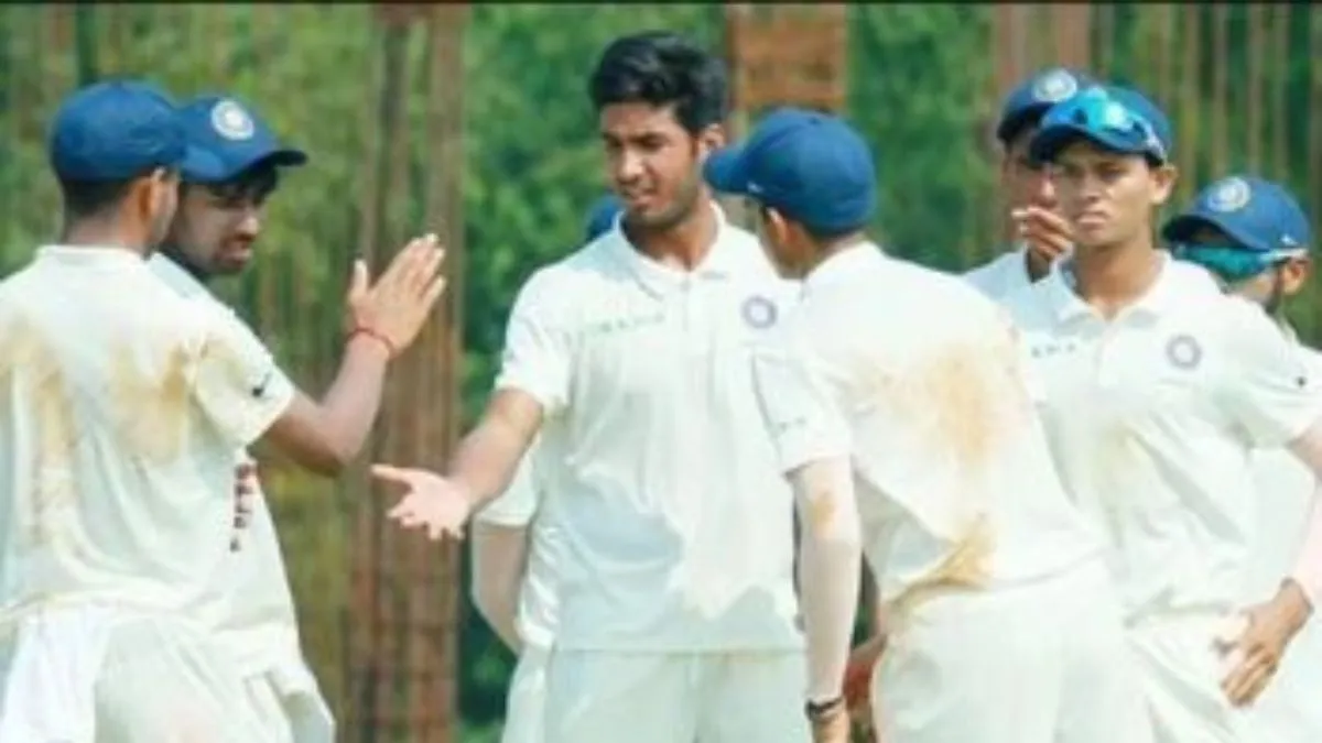 Ranji Trophy Rajasthan manav suthar took 8 wickets against Puducherry- Ranji Trophy: लगातार दूसरे दिन रणजी ट्रॉफी में एक गेंदबाज ने लिए 8 विकेट, पुडुचेरी को 104 पर ढेर कर पारी और