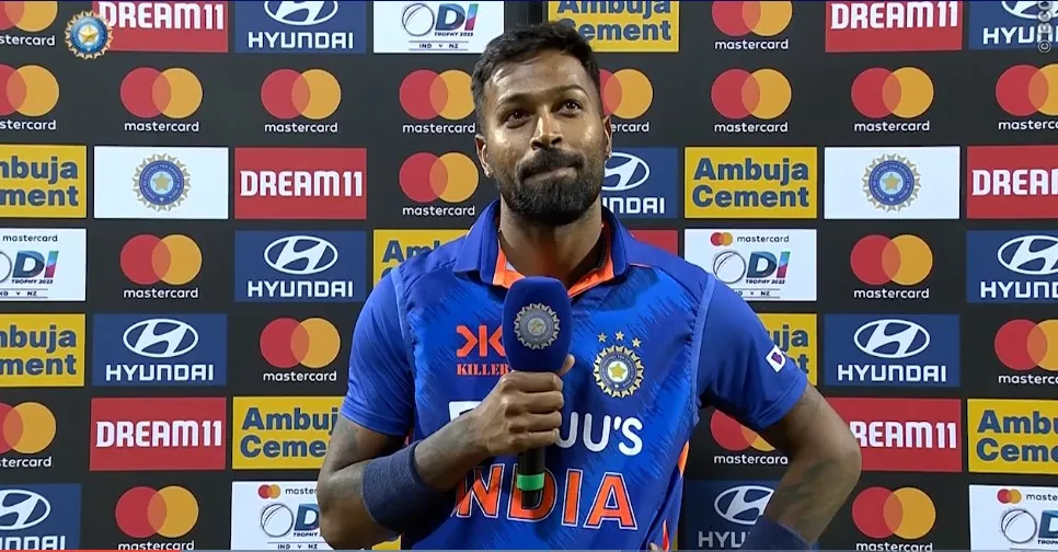 Hardik Pandya - IND vs NZ Post match