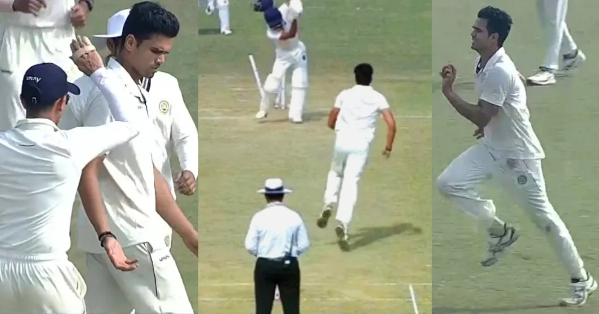 Arjun Tendulkar vs Services in Ranji trophy
