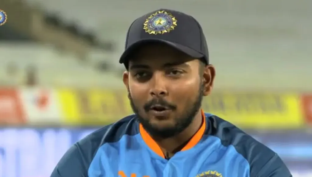 Prithvi Shaw: Team India