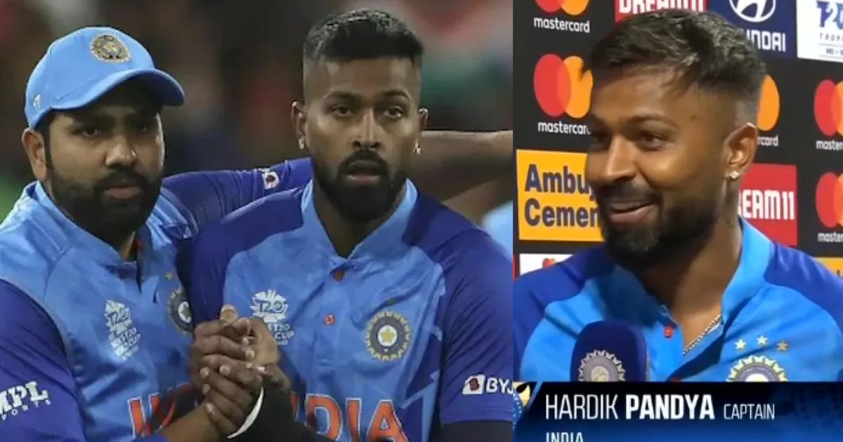 Hardik Pandya - Rohit Sharma