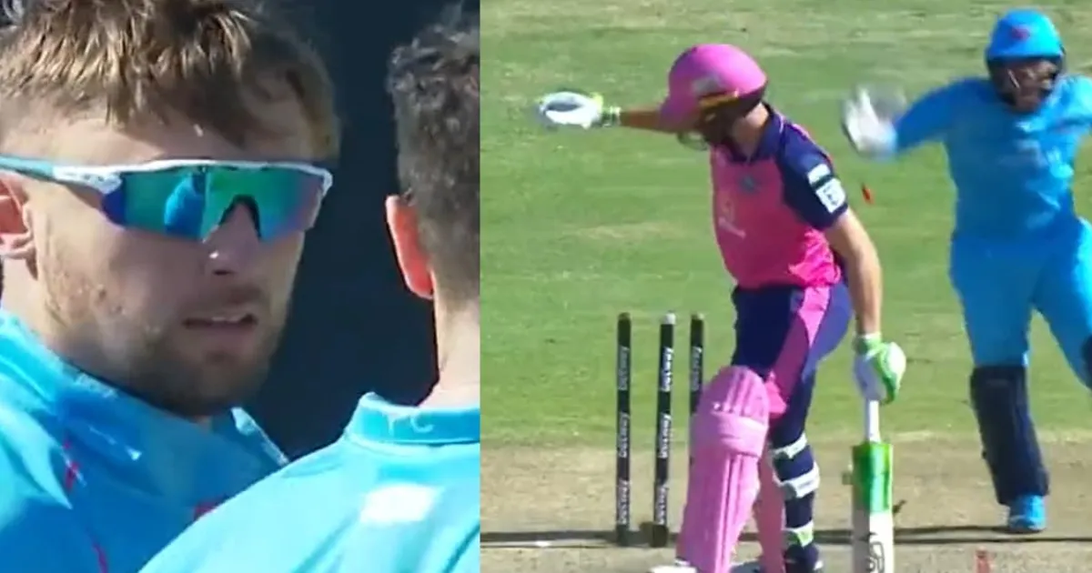विल जैक्स की गेंद पर बुरी तरह बोल्ड हुए Jos Buttler