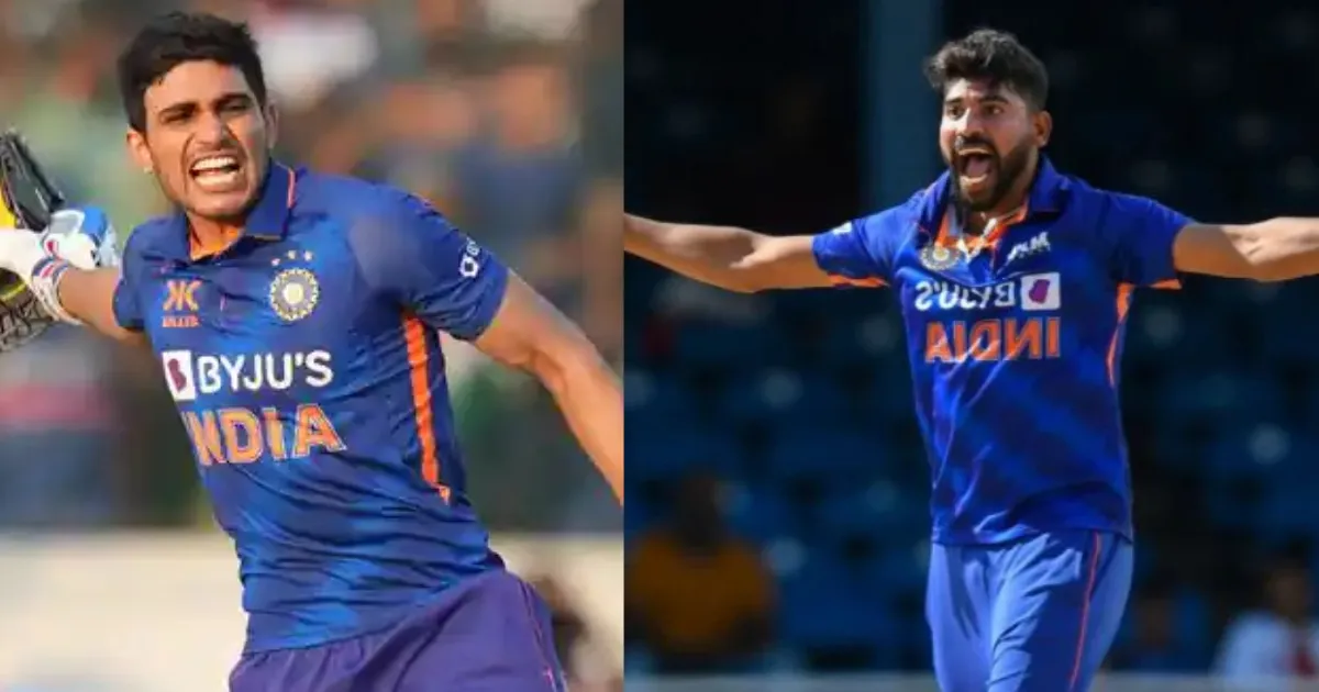 ICC rankings - Shubman Gill - Mohammed Siraj