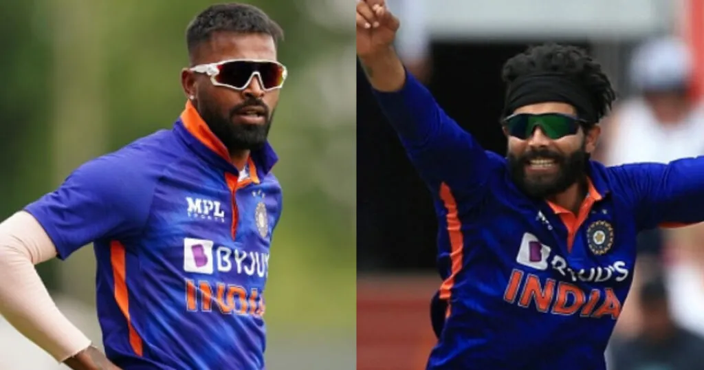 Hardik Pandya and Ravindra Jadeja