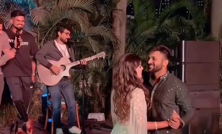 Watch: Shreyas Iyer singing romantic song at Shardul Thakur's pre-wedding function is the best thing on the internet today | Skyexch