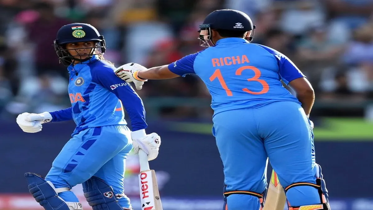 IND vs PAK Women : भारत ने पाकिस्तान को 7 विकेट से हराया, ऋचा घोष और जेमिमा रोड्रिग्स की बेहतरीन बल्लेबाजी | Jansatta