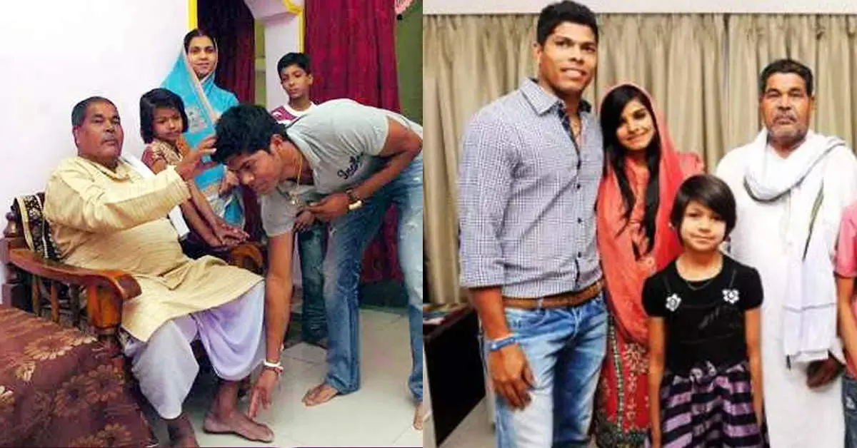 umesh yadav family