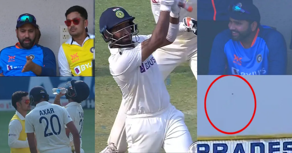 Cheteshwar Pujara ने Rohit Sharma के कहने पर जड़ा सिक्स, तो मिला गजब रिएक्शन, देखें VIDEO