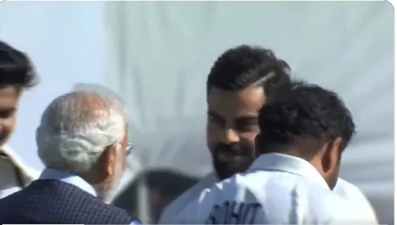 PM Modi and Virat