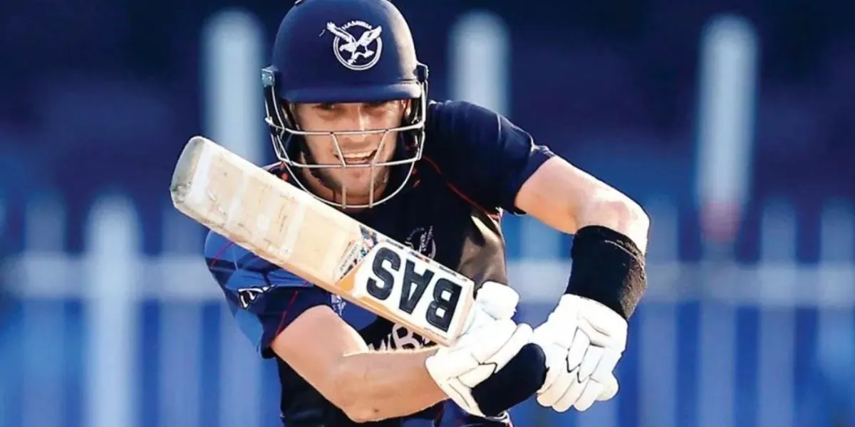 Gerhard Erasmus ने ICC world cup qualifiers playoff में पापुआ न्यू गिनी के खिलाफ खेली शतकीय पारी