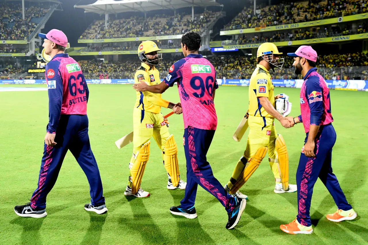 RR VS CSK IPL
