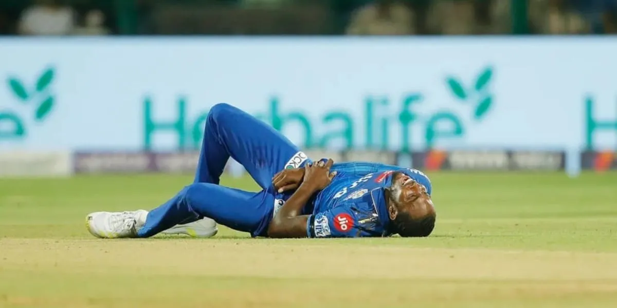 Jofra Archer doubtful for mi vs csk IPL 2023 