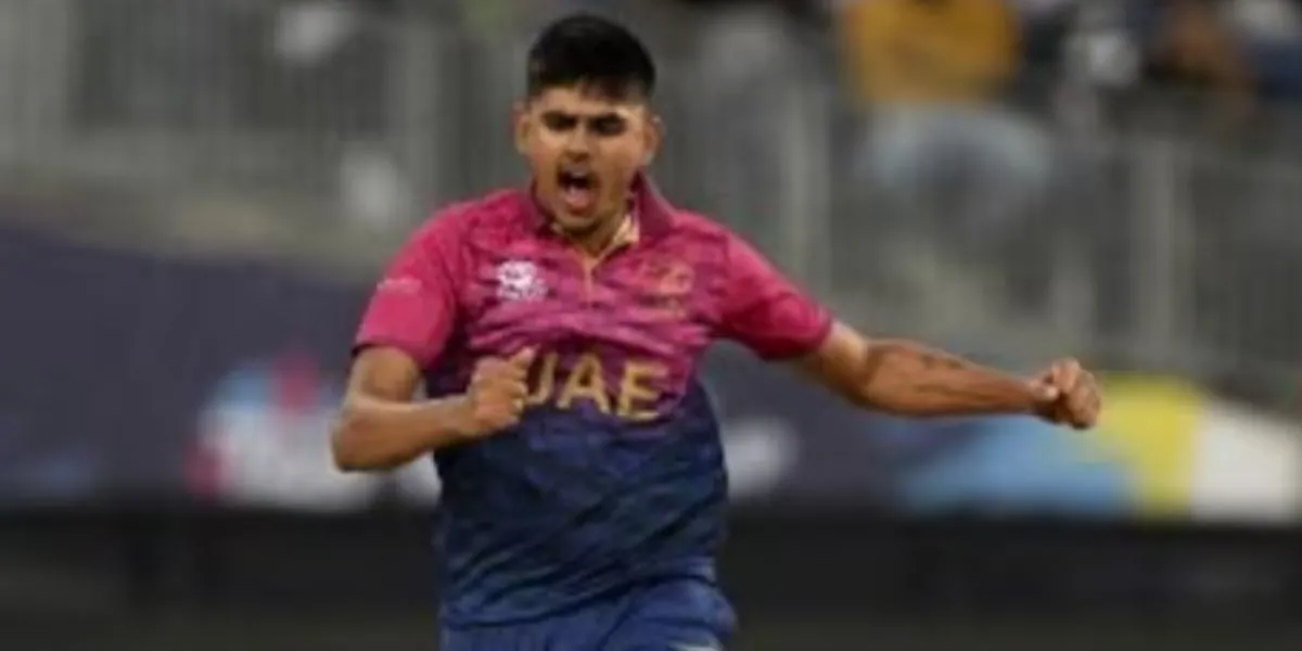 UAE vs CAN: Aryan Lakra 